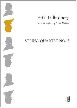 Erik Tulindberg: String quartet no. 2