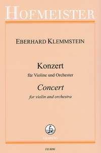 Klemmstein, E: Konzert für Violine und Orchester