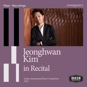 Jeonghwan Kim in Recital