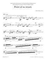 Franke, Bernd: Point of no Return (solo oboe) Product Image