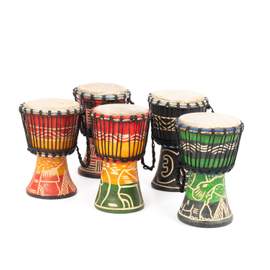 Percussion Plus Honestly Made Ghanaian mini djembe - 5" head