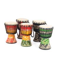 Percussion Plus Honestly Made Ghanaian mini djembe - 5" head