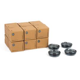 12 x 4-packs of HuskeeRenew Lids - Smoke