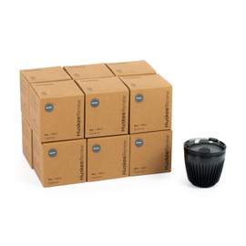 12 x 6oz HuskeeRenew cups with lids - Smoke
