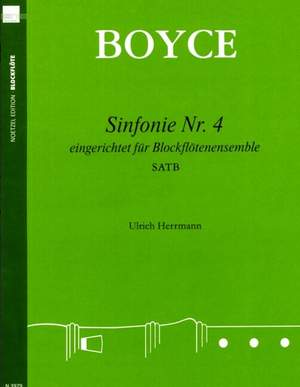 Boyce, William: Sinfonie Nr. 4
