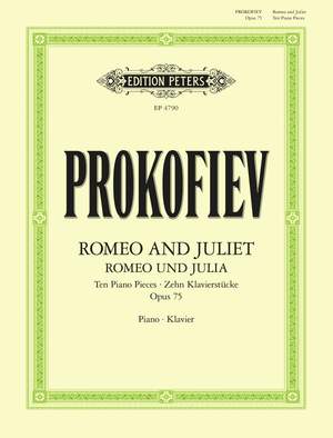 Prokofiev, Sergei: Romeo and Juliet - 10 Piano Pieces, Op. 75