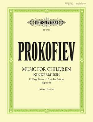 Prokofiev, Sergei: Music for Children, op. 65