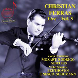 Christian Ferras Live, Vol. 3