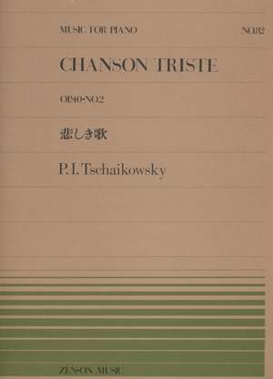 Tchaikovsky, P I: Chanson Triste op. 40/2 82