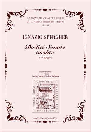 Ignazio Spergher: Dodici sonate inedite