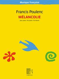 Francis Poulenc: Mélancolie pour piano