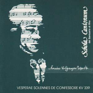 Wolfgang Amadeus Mozart: Vesperae solennes de confessore KV 339