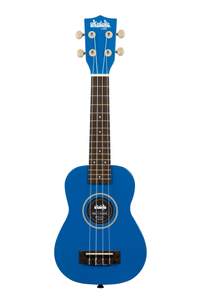 Kala Ukadelic Soprano Ukulele Blue Ink