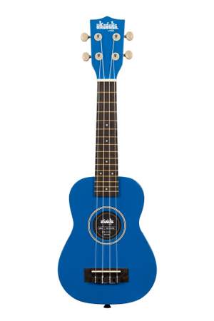 Kala Ukadelic Soprano Ukulele Blue Ink