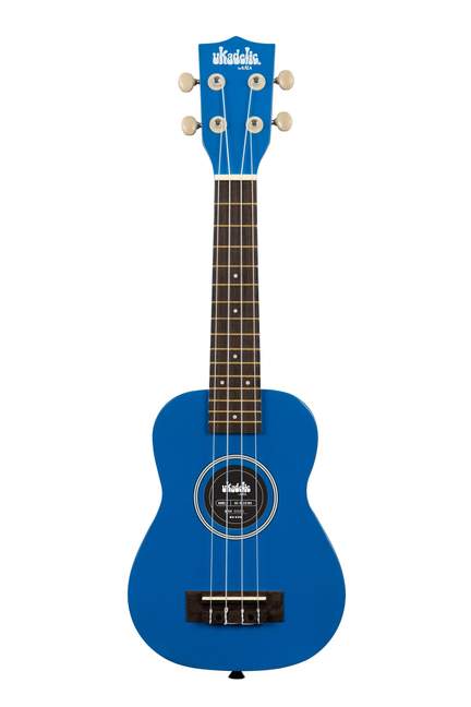 Kala Ukadelic Soprano Ukulele Blue Ink
