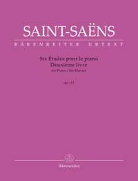 Saint-Saens: Six Etudes for Piano, Op. 111