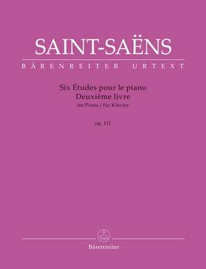 Saint-Saens, Camille: Six Etudes for Piano Op. 111
