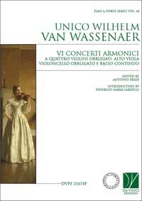 Unico Wilhelm van Wassenaer: 6 Concerti armonici