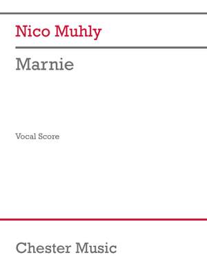 Nico Muhly: Marnie (Vocal Score)