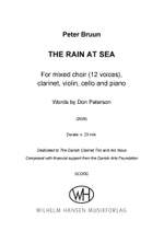 Peter Bruun: The Rain at Sea (Full Score) Product Image