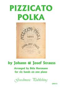 Strauss II/Hartmann: Pizzicato Polka for Six Hands at One Piano