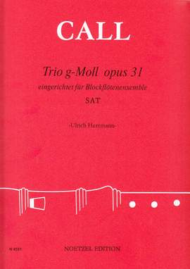 Call, L v: Trio g-Moll G minor op. 31