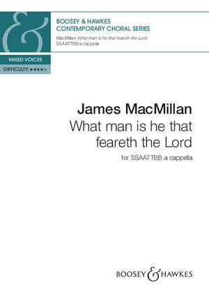 MacMillan, J: What man is he that feareth the Lord