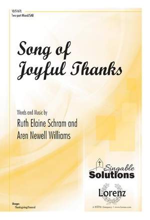 Ruth Elaine Schram: Song of Joyful Thanks