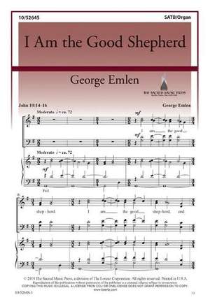 George Emlen: I Am the Good Shepherd