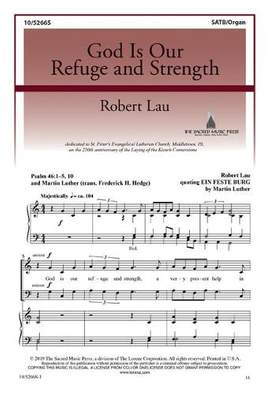 Robert Franzblau: God Is Our Refuge and Strength