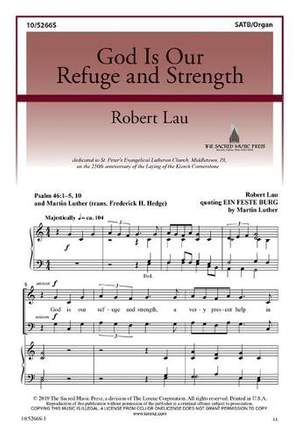 Robert Franzblau: God Is Our Refuge and Strength