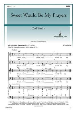Carl Smith: Sweet Would Be My Prayers