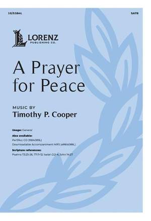 Timothy P. Cooper: A Prayer for Peace