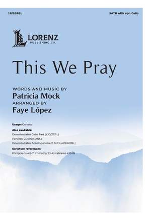 Faye Lopez: This We Pray