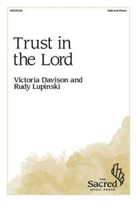 Victoria Davison_Rudy Lupinski: Trust in the Lord