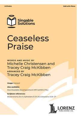 Tracey Craig McKibben_Michelle Christensen: Ceaseless Praise