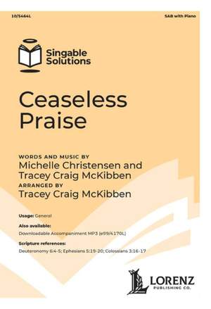 Tracey Craig McKibben_Michelle Christensen: Ceaseless Praise