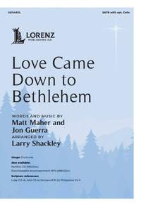 Matthew Maher_Jon Guerra: Love Came Down to Bethlehem