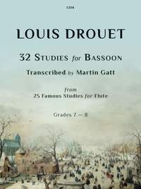 Drouet, Louis: 32 Studies arranged for Bassoon