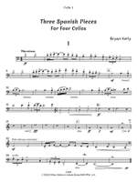 Kelly, Bryan: Three Spanish Pieces for Four Cellos Product Image