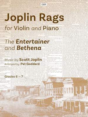 Joplin Rags. Violin & Piano