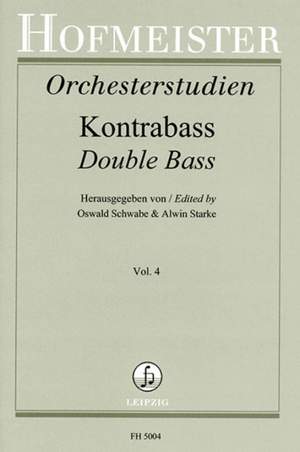 Orchesterstudien für Kontrabass Vol. 4