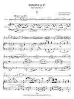 Brahms, Johannes: Sonata in E flat, Op. 120 No. 2: arr. Bassoon & Piano Product Image
