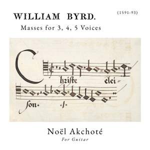 Byrd - Masses For 3-5 Voices