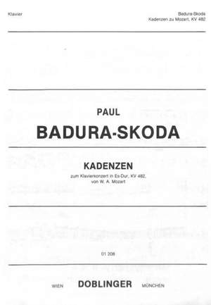 Badura-Skoda, P: Kadenzen zu Mozarts Klavierkonzert Es-Dur KV 482