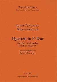 Rheinberger, Josef Gabriel: Quartet in F major