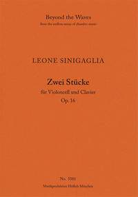 Sinigaglia, Leone: Two Pieces (Romanze and Humoreske) for violoncello and piano Op. 16