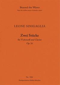 Sinigaglia, Leone: Two Pieces (Romanze and Humoreske) for violoncello and piano Op. 16