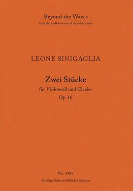 Sinigaglia, Leone: Two Pieces (Romanze and Humoreske) for violoncello and piano Op. 16