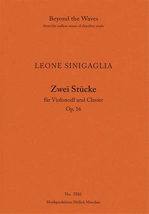 Sinigaglia, Leone: Two Pieces (Romanze and Humoreske) for violoncello and piano Op. 16
